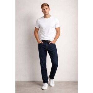 J Brand Tyler Slim Fit Jeans Wilson Dark Wash Indigo Blue JB000172 Mens Size 36